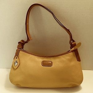 i Santi Italian Leather Shoulder Bag